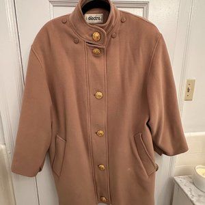 Camel Wool Lined Coat
